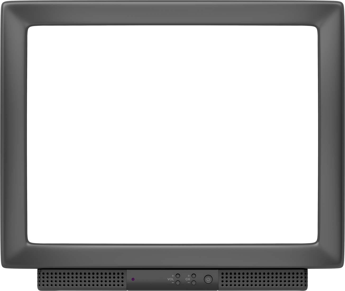 Television Screen Illustration